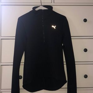 Puma Black Quarter Zip Up